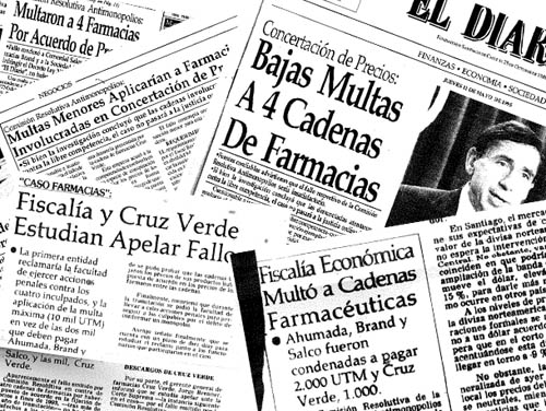 Justicia declara admisible demanda colectiva presentada por Sernac contra las farmacias en caso colusión. Fuente imagen: Ciperchile.cl Justicia declara admisible demanda colectiva presentada por Sernac contra las farmacias en caso colusión. Fuente imagen: Ciperchile.cl