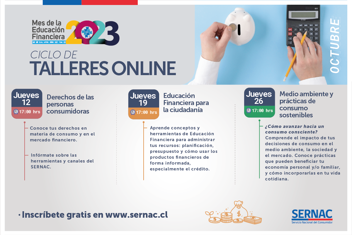 Ciclo de Talleres Mes de la Educación Financiera Ciclo de Talleres Mes de la Educación Financiera