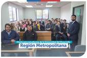 Metropolitana: Charla para estudiantes de la Universidad del Desarrollo