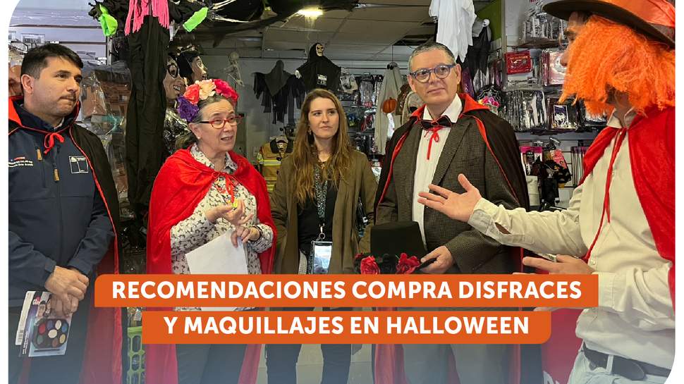 SERNAC da el vamos oficial a Halloween con inspecciones en tiendas de disfraces SERNAC da el vamos oficial a Halloween con inspecciones en tiendas de disfraces