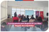 Coquimbo: Conversatorio para mujeres en Los Vilos