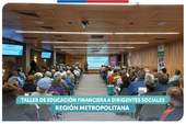 Metropolitana: Taller de educación financiera a dirigentes sociales de Santiago