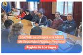 Los Lagos: SERNAC se integra a la Mesa de Seguridad Pública Regional