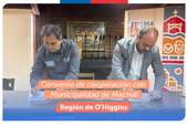 O'Higgins: Convenio con la Municipalidad de Machalí