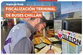 Ñuble: SERNAC y SEREMI de transporte realizan fiscalización en el terminal de buses de Chillán