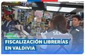 Los Ríos: Autoridades fiscalizaron librerías ante el inicio del año escolar