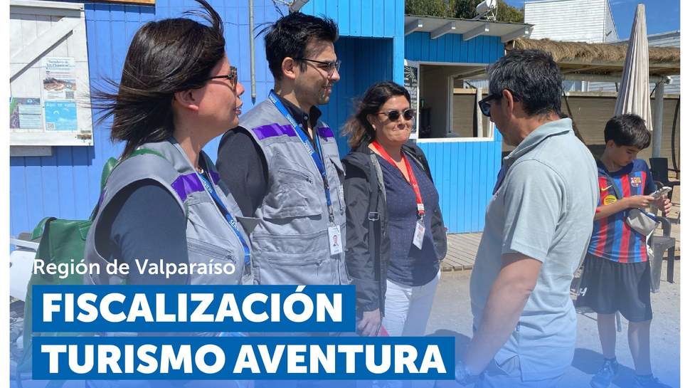 Valparaíso: Fiscalización a empresas de servicios de turismo aventura en Maitencillo