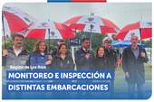 Autoridades monitorearon embarcaciones previo a la noche valdiviana