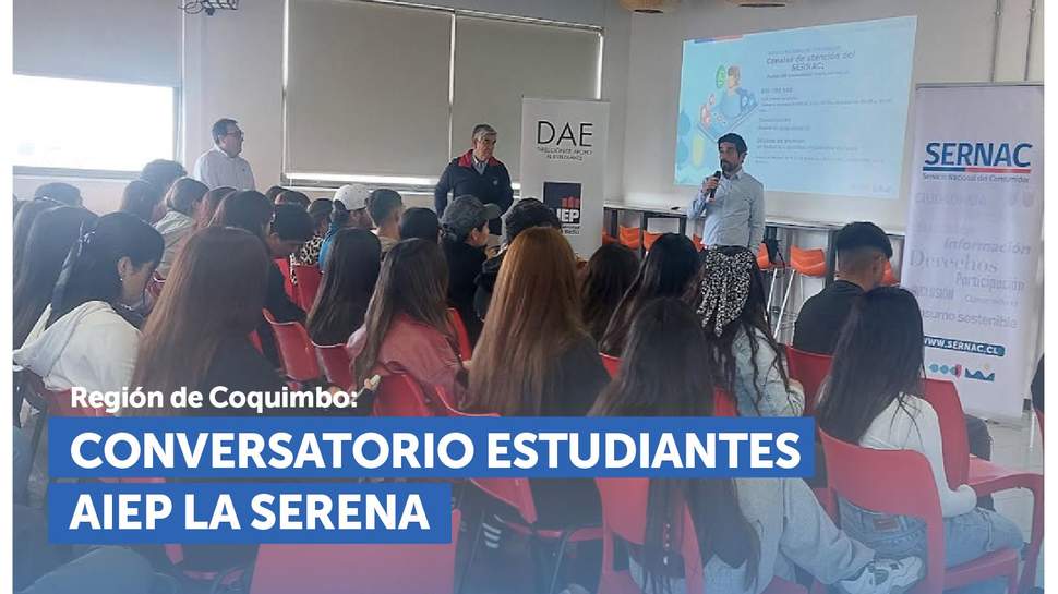 Coquimbo: Conversatorio sobre derechos y deberes en el consumo para estudiantes Coquimbo: Conversatorio sobre derechos y deberes en el consumo para estudiantes