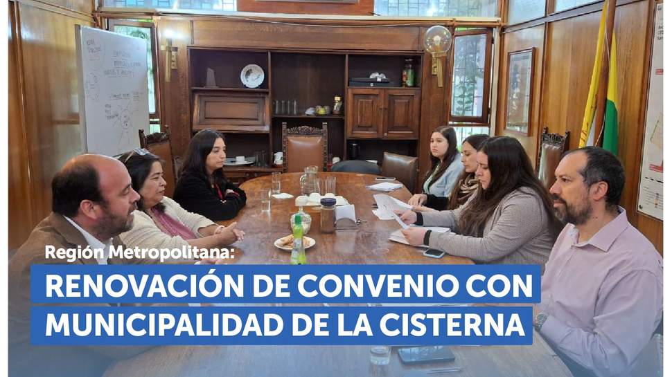 Metropolitana: SERNAC renueva alianza con Municipalidad de La Cisterna para brindar mayor protección Metropolitana: SERNAC renueva alianza con Municipalidad de La Cisterna para brindar mayor protección