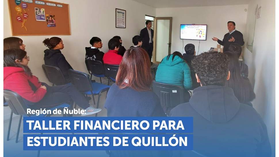 Ñuble: Estudiantes de liceo de Quillón participan de taller financiero en dependencias del SERNAC Ñuble: Estudiantes de liceo de Quillón participan de taller financiero en dependencias del SERNAC