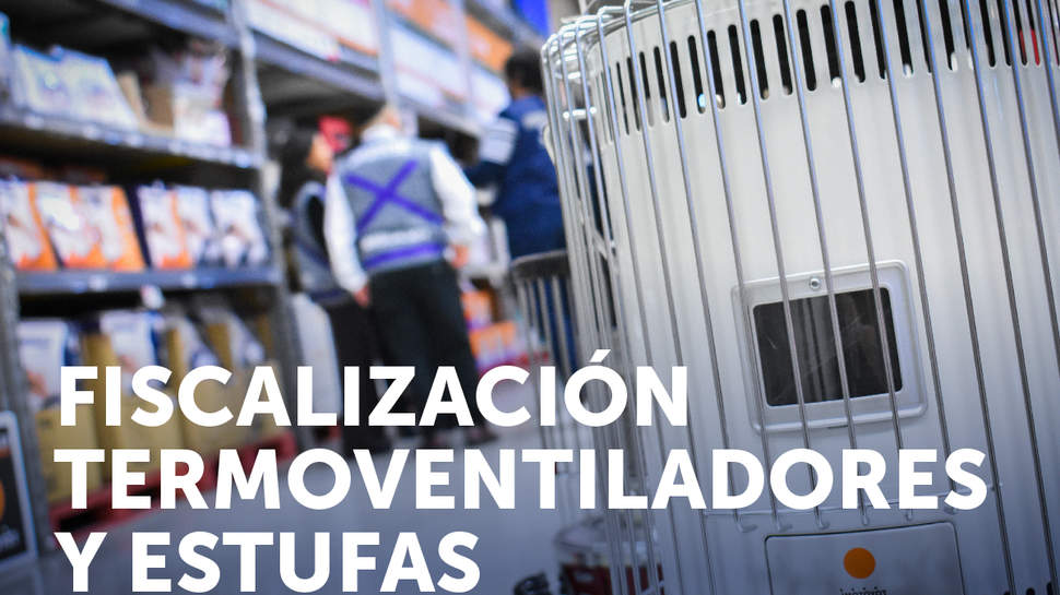 SERNAC y SEC fiscalizan la venta de termoventiladores y estufas a lo largo del país