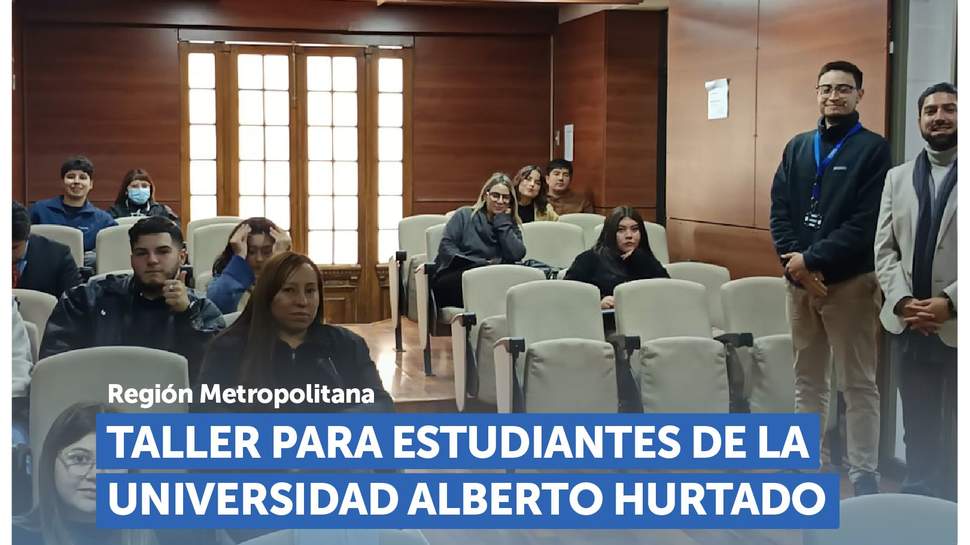 Metropolitana: Taller sobre acciones de protección para los consumidores en Universidad Alberto Hurtado Metropolitana: Taller sobre acciones de protección para los consumidores en Universidad Alberto Hurtado