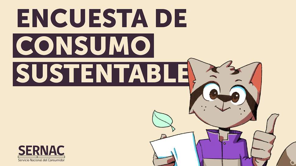 ¡Participa en la Encuesta de Consumo Sustentable!