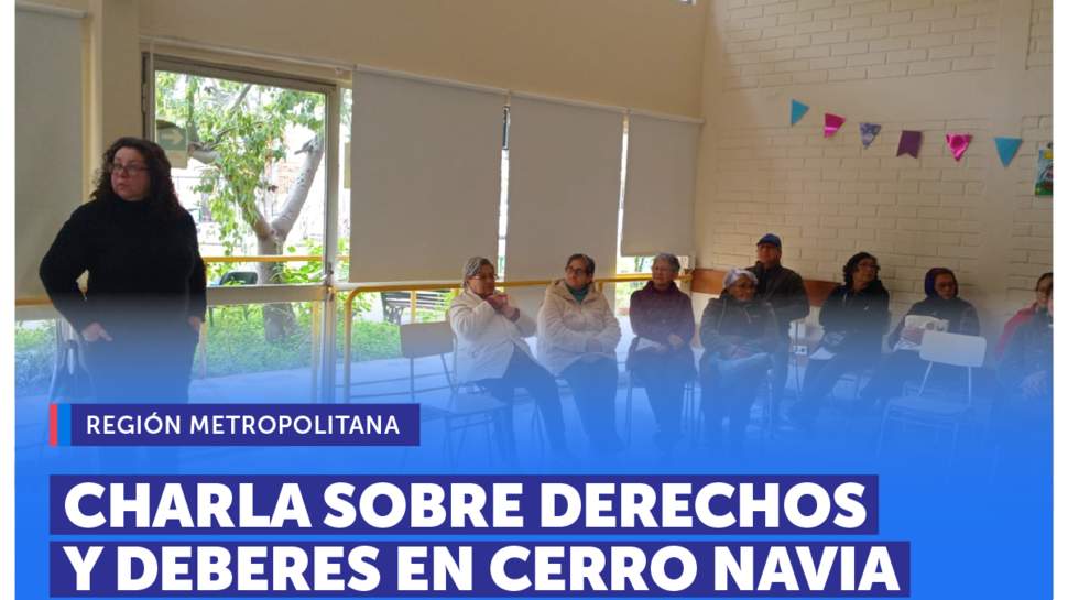 Metropolitana: Charla sobre derechos y deberes en el consumo en Cerro Navia