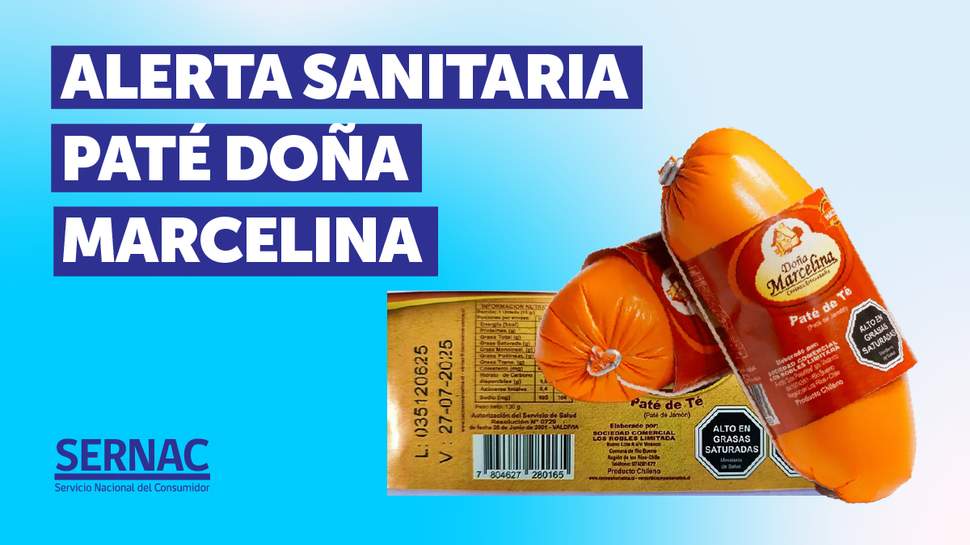 SERNAC se suma a MINSAL y llama a no consumir paté de jamón “Doña Marcelina” afectado por listeria SERNAC se suma a MINSAL y llama a no consumir paté de jamón “Doña Marcelina” afectado por listeria
