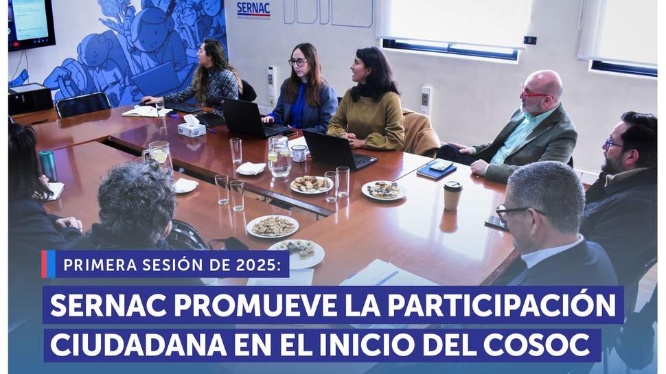 SERNAC promueve la participación ciudadana en el inicio de la primera sesión del Consejo Consultivo SERNAC promueve la participación ciudadana en el inicio de la primera sesión del Consejo Consultivo