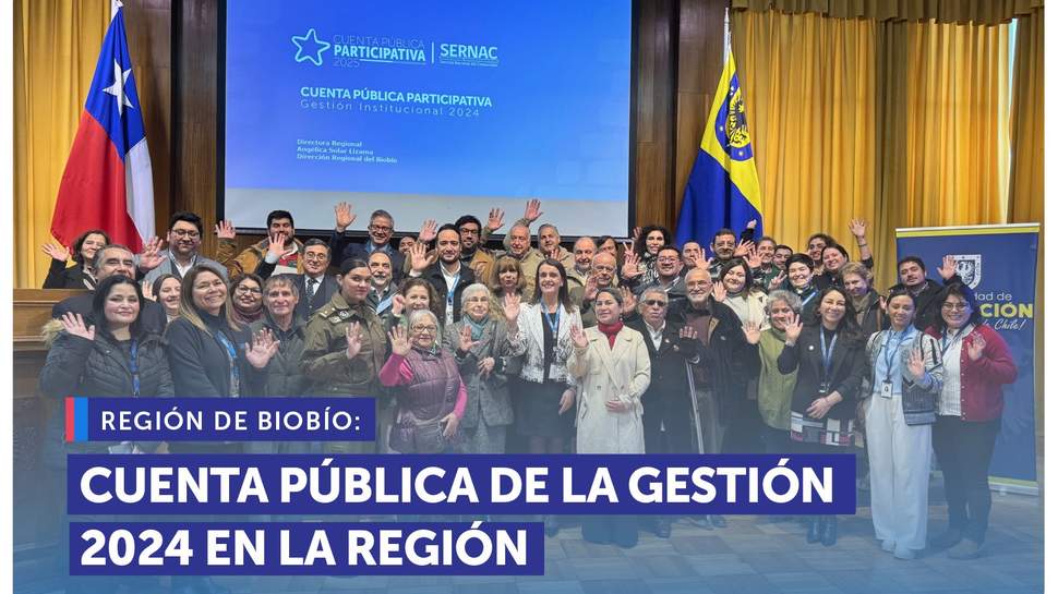 Biobío: SERNAC realizó la Cuenta Pública para informar su gestión 2024 Biobío: SERNAC realizó la Cuenta Pública para informar su gestión 2024