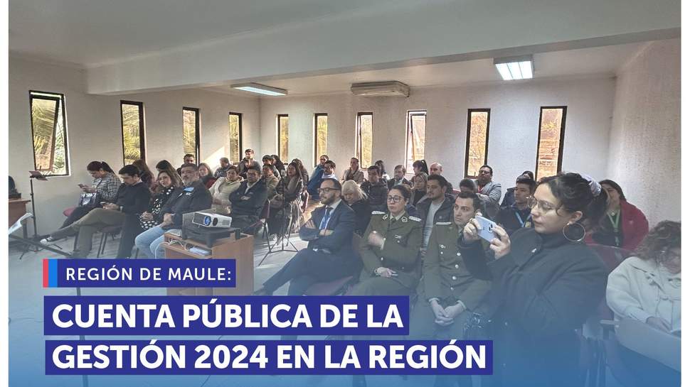 Maule: SERNAC realizó la Cuenta Pública para informar su gestión 2024 Maule: SERNAC realizó la Cuenta Pública para informar su gestión 2024