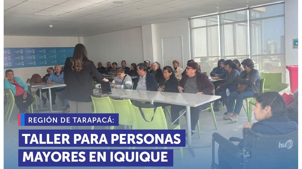 Tarapacá: SERNAC realiza taller para personas mayores sobre derechos en consumo Tarapacá: SERNAC realiza taller para personas mayores sobre derechos en consumo