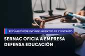 SERNAC oficia a Defensa Educación tras reclamos que apuntan a un cese de operaciones