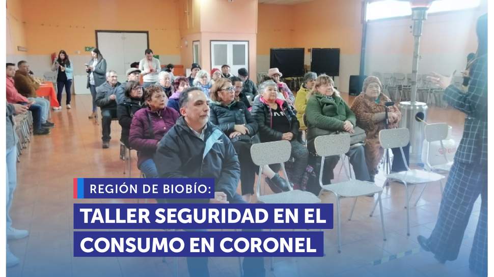 Biobío: SERNAC desarrolla taller sobre la seguridad en el consumo en Coronel