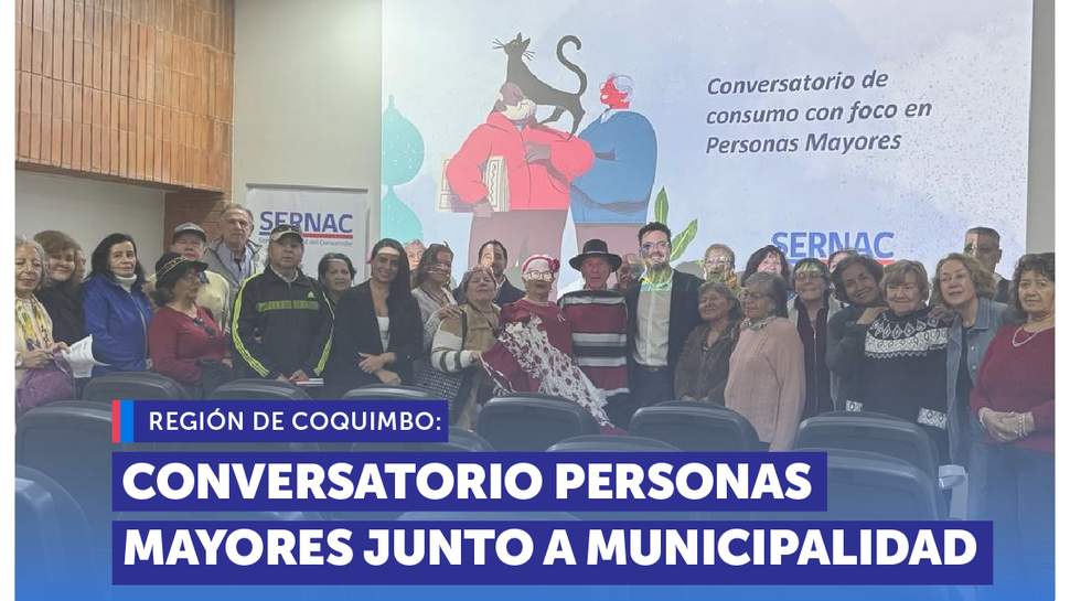 Coquimbo: Conversatorio de consumo a personas mayores en Centro de Bienestar "Armonía" Coquimbo: Conversatorio de consumo a personas mayores en Centro de Bienestar "Armonía"