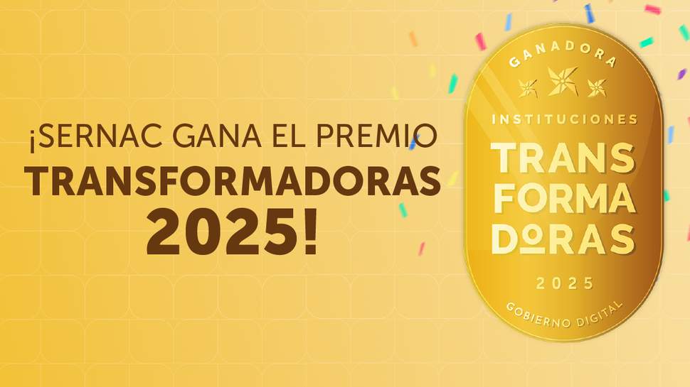 SERNAC recibe reconocimiento “Instituciones Transformadoras 2025” por innovadora herramienta de inteligencia artificial SERNAC recibe reconocimiento “Instituciones Transformadoras 2025” por innovadora herramienta de inteligencia artificial