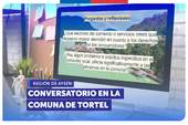 Aysén: Conversatorio para identificar necesidades y mejoras en el servicio por parte de comunidad de Tortel Aysén: Conversatorio para identificar necesidades y mejoras en el servicio por parte de comunidad de Tortel