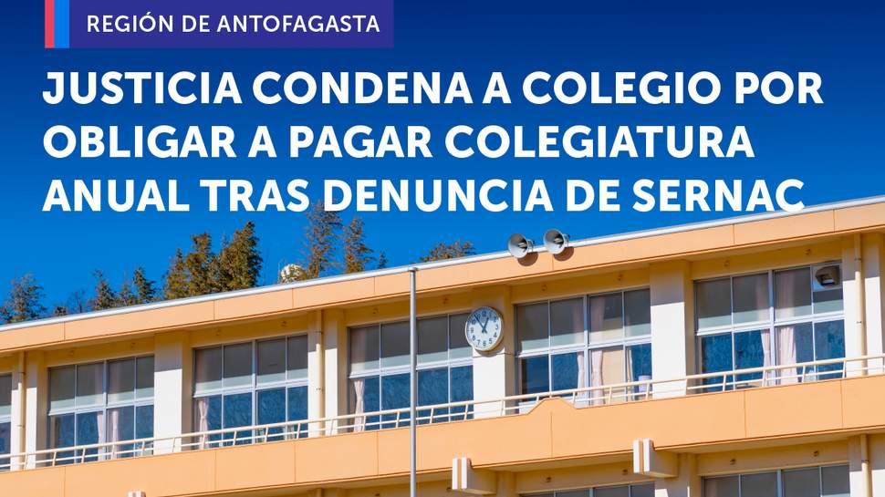 Condena colegio Antofagasta Condena colegio Antofagasta
