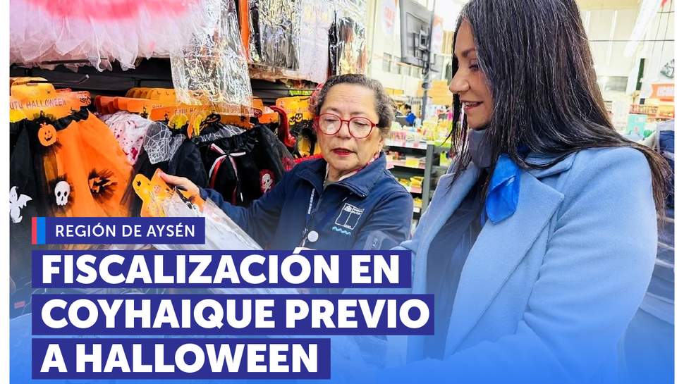 Aysén: Fiscalización en Coyhaique previo a Halloween