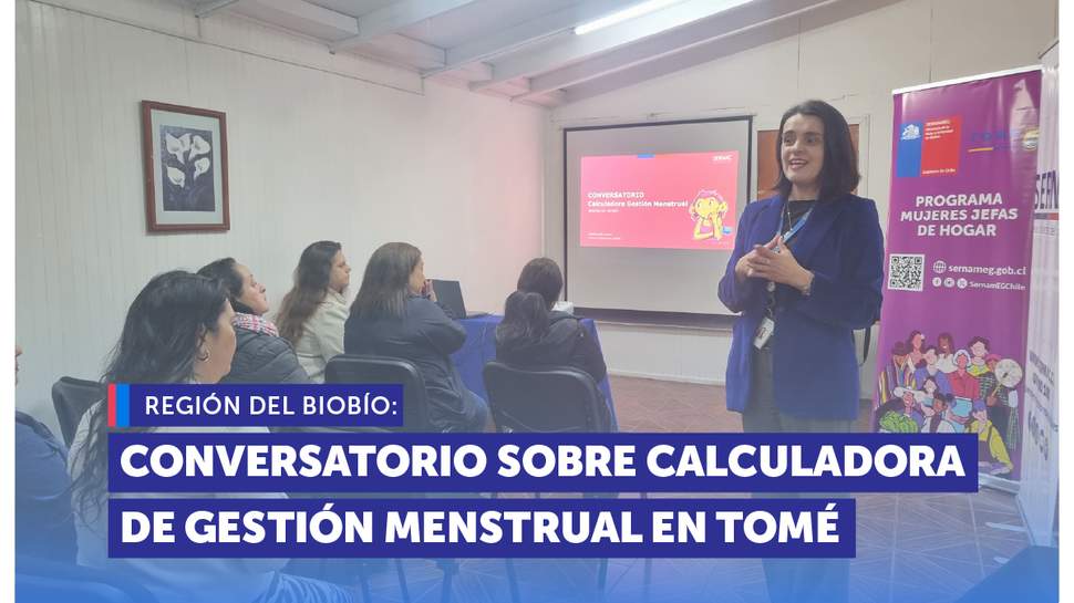Biobío: Conversatorio Calculadora de Gestión Menstrual