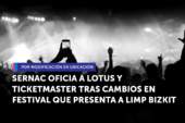 Tras modificaciones de condiciones para Festival Loserville: SERNAC oficia a Lotus Producciones y Ticketmaster