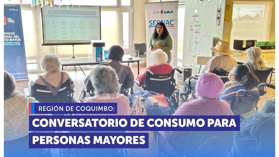 Coquimbo: Conversatorio para personas mayores en La Serena