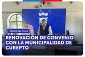 Renovación de convenio con Municipalidad de Curepto