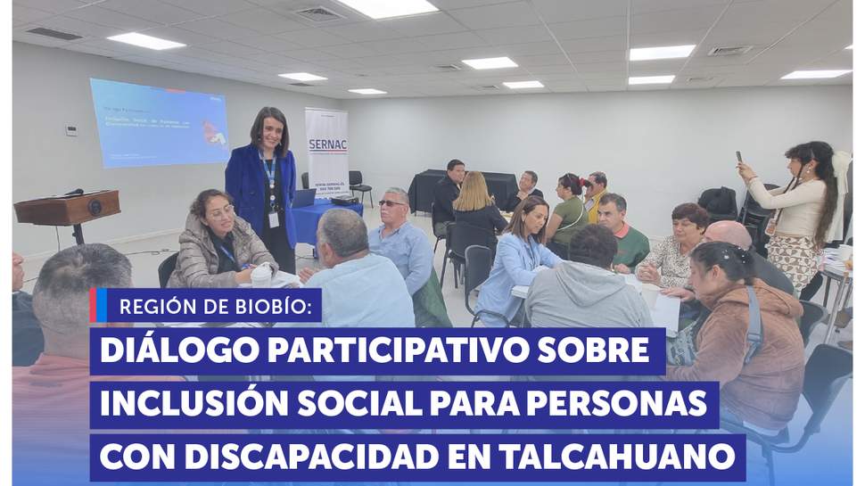 Biobío: Actividad sobre inclusión social para personas con discapacidad en Talcahuano