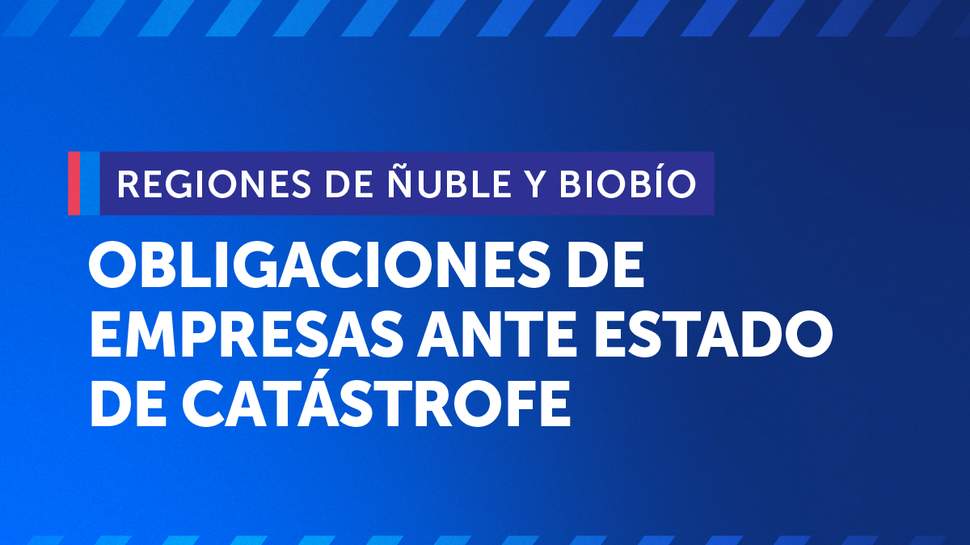 SERNAC recuerda obligaciones de las empresas ante estado de catástrofe por incendios en dos regiones del país