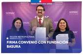 Metropolitana: SERNAC firma convenio con Fundación Basura