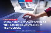 SERNAC inicia fiscalización de tiendas especializadas en computación y tecnología