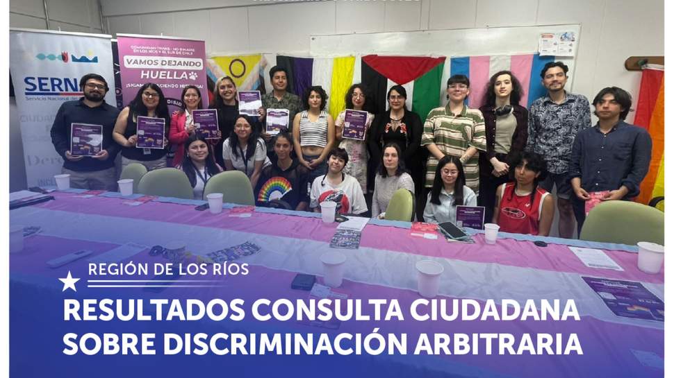 Los Ríos: Resultados de la Consulta Ciudadana sobre discriminación arbitraria en el consumo dirigida a la Comunidad LGBTIQ+