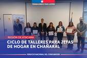 Atacama: El SERNAC realiza ciclo de talleres de educación sostenible para jefas de hogar en Chañaral