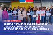  ATACAMA: SERNAC regional realiza ciclo de talleres de educación sostenible para jefas de hogar en Tierra Amarilla