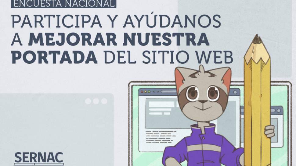 ¡Ayúdanos a mejorar nuestra portada del sitio web!