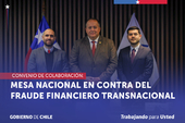 Autoridades firman convenio que permitirá constituir una Mesa Nacional en contra del Fraude Financiero Transnacional