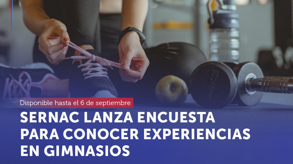 ¡Participa en la Encuesta sobre percepción sobre los gimnasios!