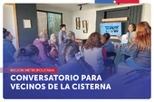 Metropolitana: SERNAC desarrolló conversatorio para vecinos del sector El Parrón, en La Cisterna