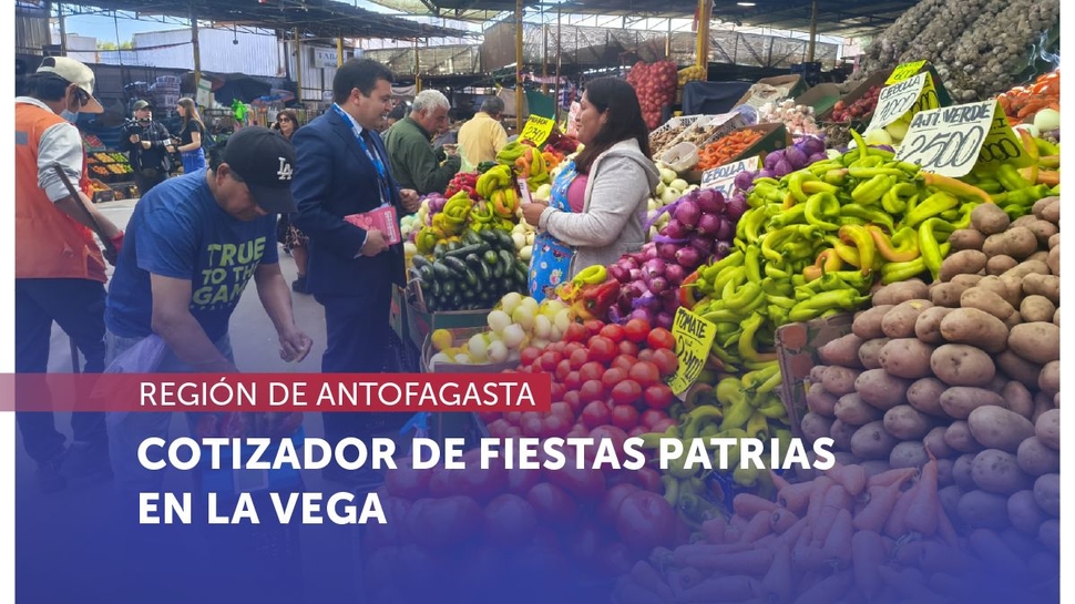 Antofagasta: Casi $31 mil de diferencia en la "canasta dieciochera" detectó el SERNAC