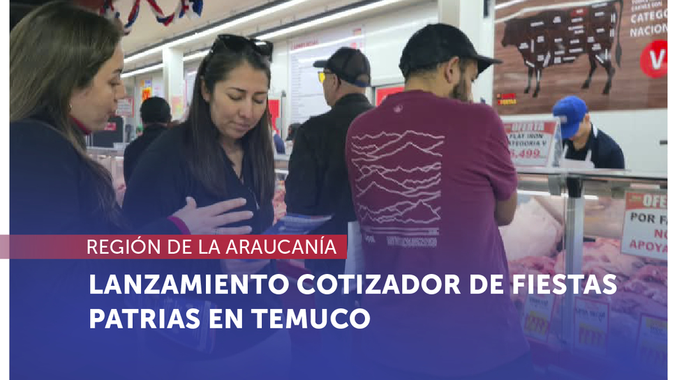 La Araucanía: Más de $46 mil de diferencia en la "canasta dieciochera" detectó el SERNAC