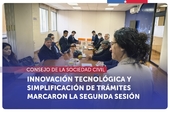 Innovación tecnológica y simplificación de trámites marcaron la segunda sesión del COSOC