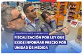 Arica: SERNAC fiscalizó a supermercado por ley que exige informar precio por unidad de medida